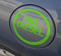 Sticker decorativo biodiesel para carro