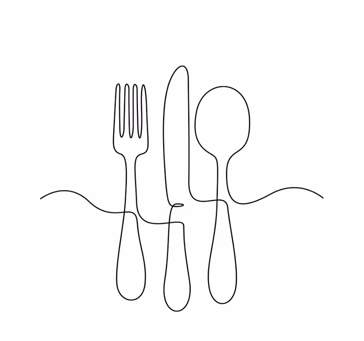 Estore de rolo para cozinha acessórios de cozinha - TenStickers