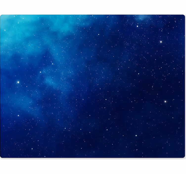 Estore de rolo juvenil estrela da galáxia azul - TenStickers