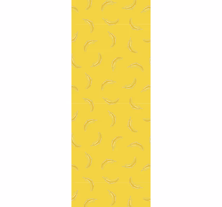 Estore de rolo para cozinha com estampa de banana - TenStickers