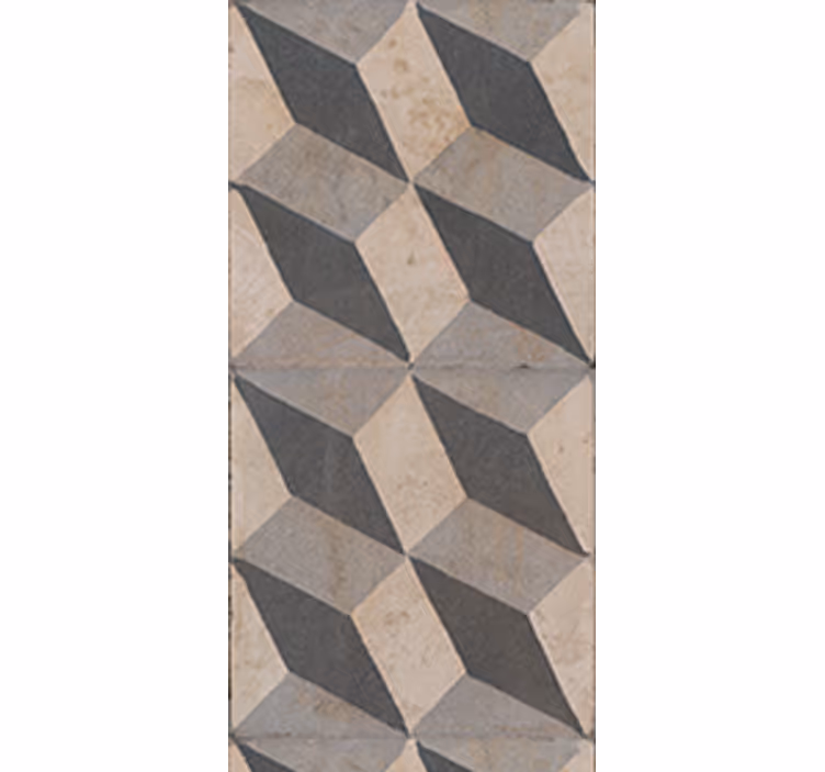 Estore de rolo para cozinha azulejos modernos cinza escuro - TenStickers