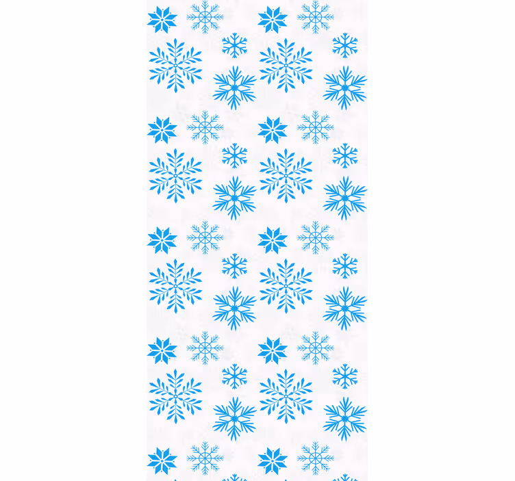 Estore de rolo para cozinha cristal de neve - TenStickers