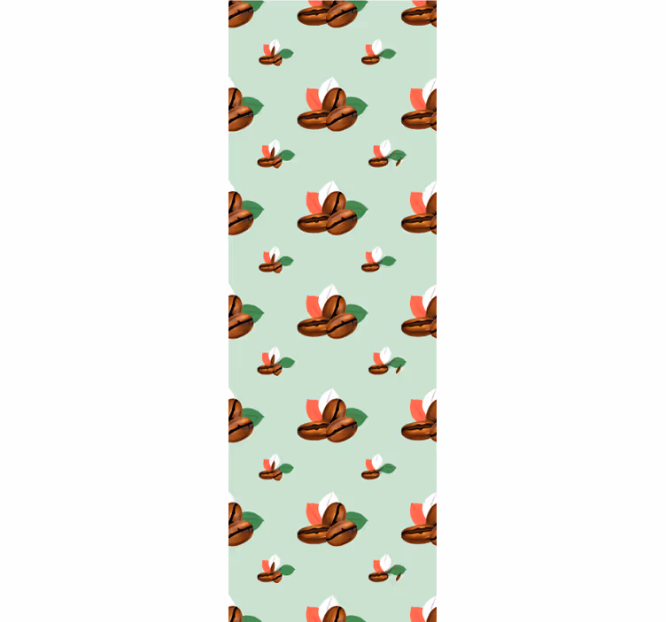 Estore de rolo para cozinha café por toda parte - TenStickers