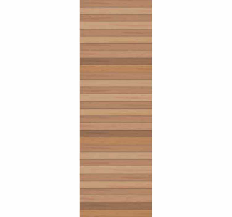 Estore de rolo sala de jantar madeira rústica elegante - TenStickers