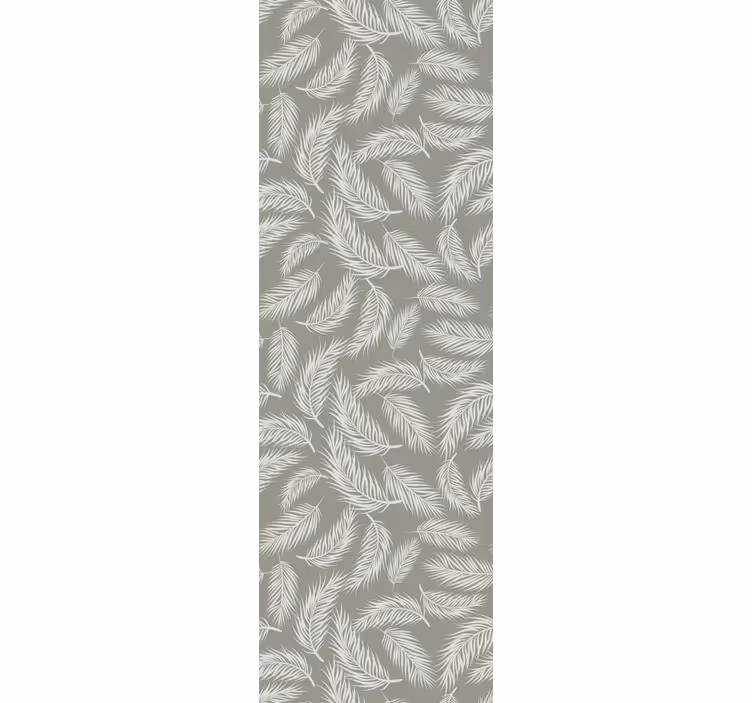 Estore de rolo sala de jantar padrão hamptons bege tropical - TenStickers