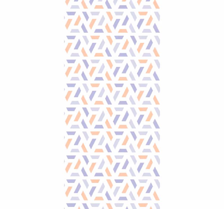 Estore de rolo sala de jantar linhas geométricas nórdicas - TenStickers