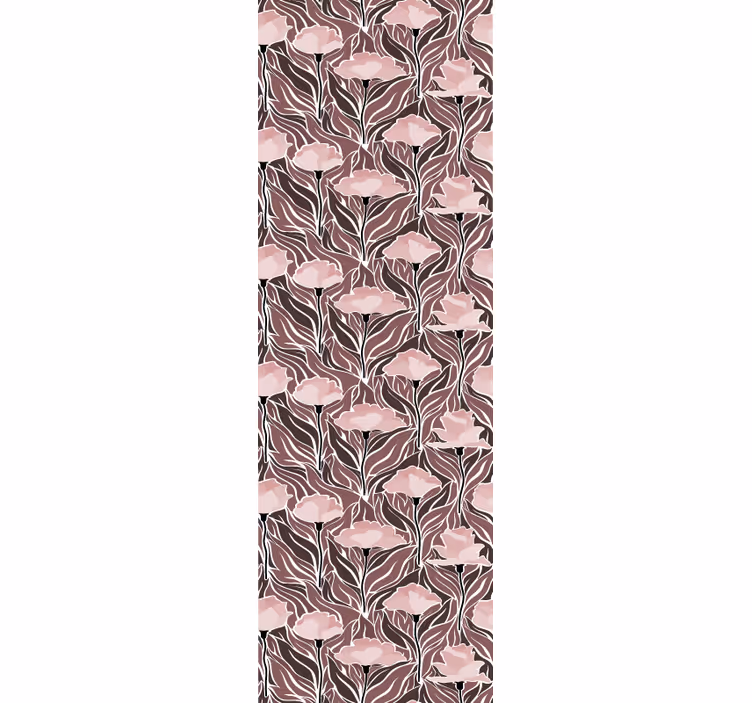 Estore de rolo sala de jantar padrão abstrato vintage - TenStickers