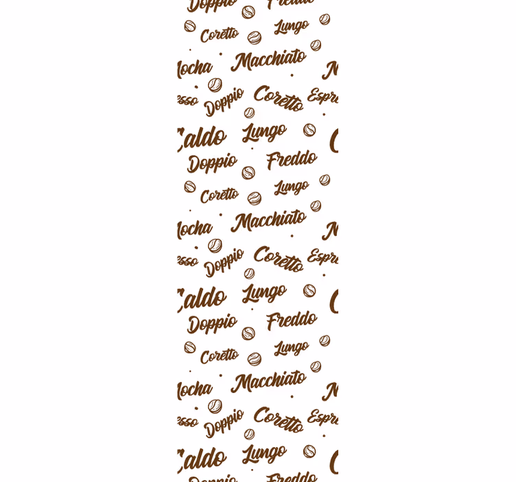 Estore de rolo sala de jantar café todo dia - TenStickers