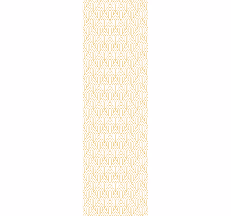 Estore de rolo sala de jantar padrão branco moderno - TenStickers