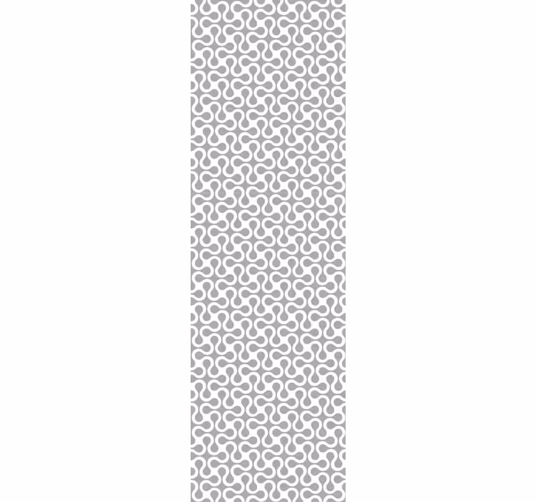 Estore de rolo sala de jantar torcedor branco moderno - TenStickers