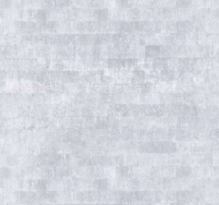 Estore de rolo sala de jantar padrão tijolo cinza desgastado - TenStickers