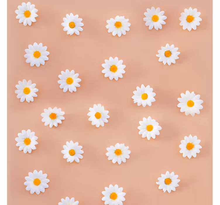 Estore de rolo sala de jantar padrão margarida moderno - TenStickers
