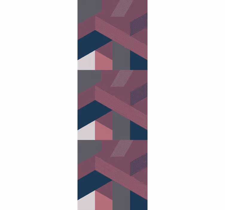 Estore de rolo juvenil formas geométricas ecléticas - TenStickers
