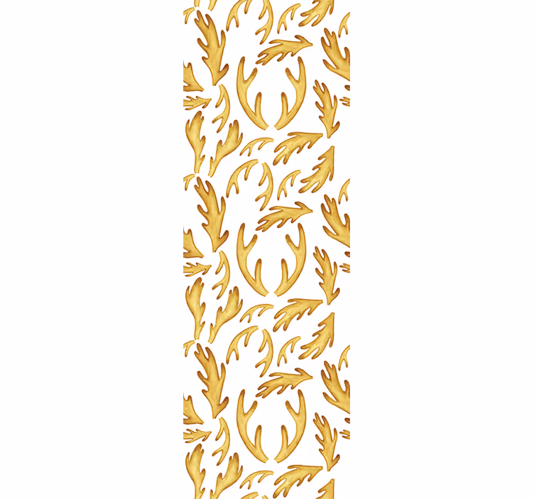 Estore de rolo juvenil renas boho douradas - TenStickers