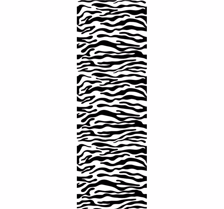Estore de rolo juvenil com padrão de zebra - TenStickers