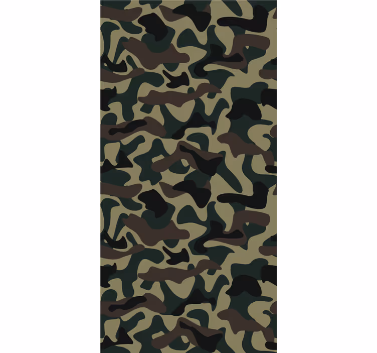 Estore de rolo juvenil padrão militar - TenStickers