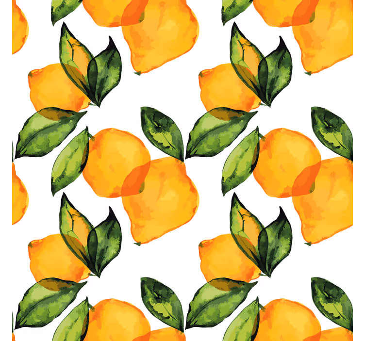 Estore de rolo para cozinha estilo mediterrâneo limão - TenStickers