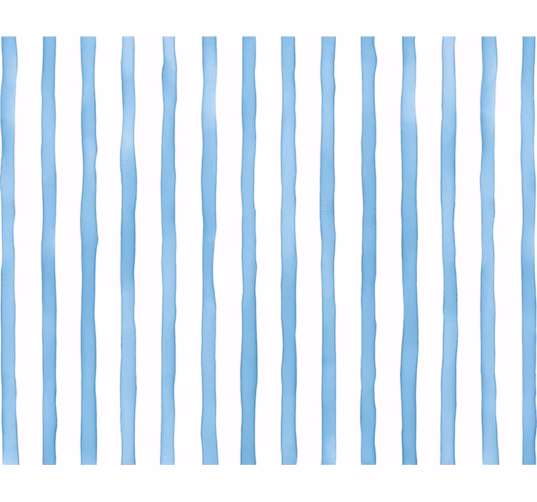 Estore de rolo azul listras em aquarela azul - TenStickers