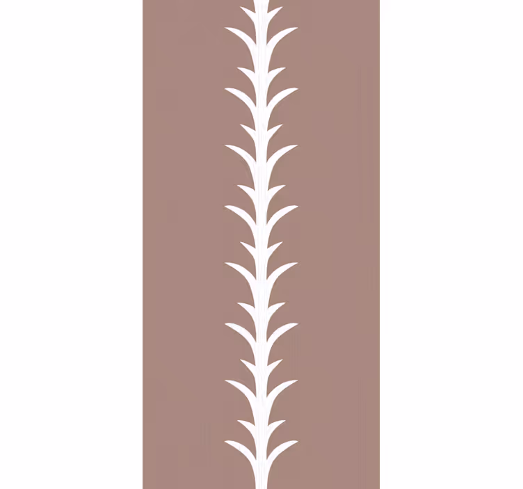 Estore de rolo vintage padrão vertical "nova nostalgia" - TenStickers