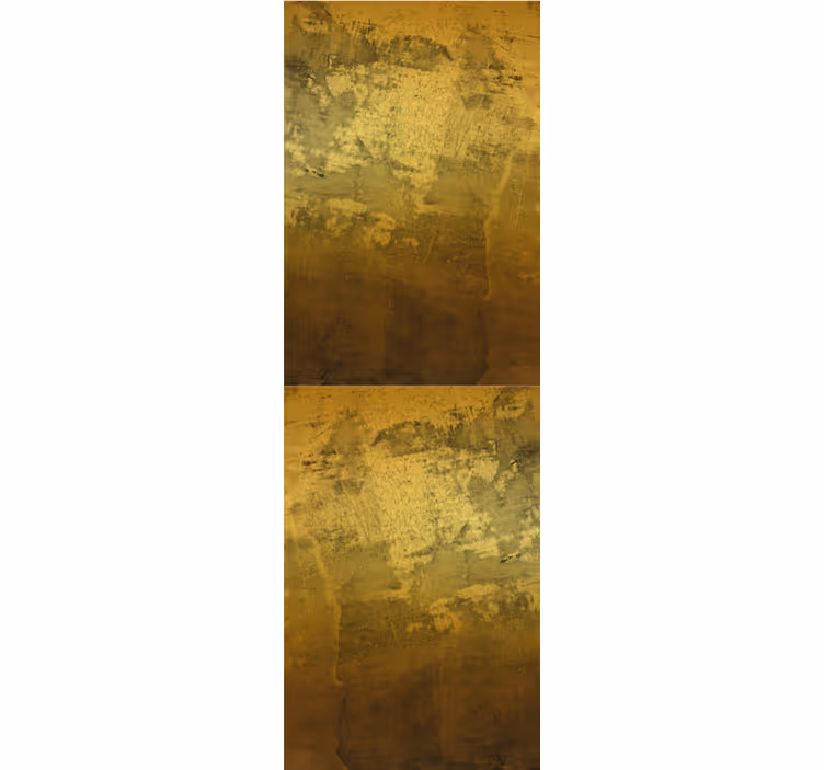 Estore de rolo vintage padrão dourado retrô entrelaçado - TenStickers