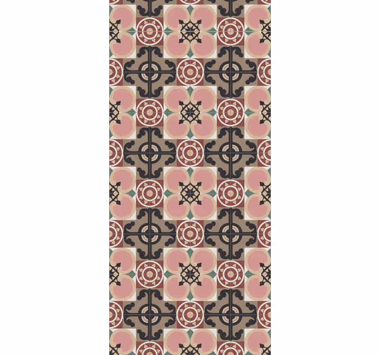 Estore de rolo vintage azulejos de toledo - TenStickers