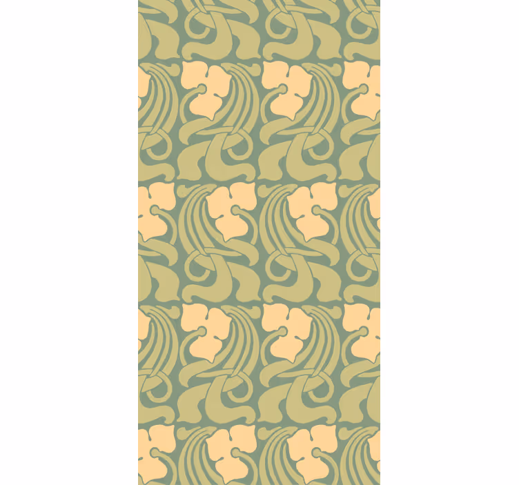 Estore de rolo vintage com padrão moderno - TenStickers