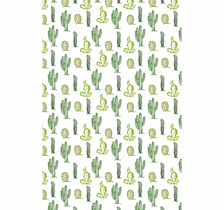 Cacto espinhoso verde cego - TenStickers