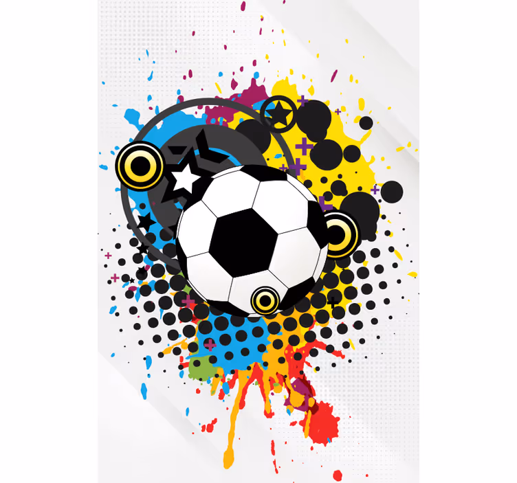 Estor desportivo futebol artístico - TenStickers