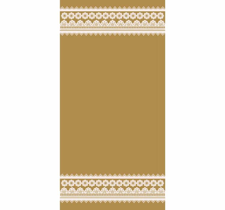 Cortina de rolo de enfeite de renda para sala de estar - TenStickers