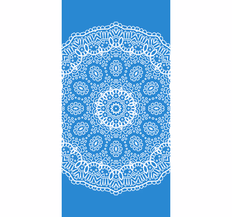 Cortina de rolo de renda para sala de estar - TenStickers