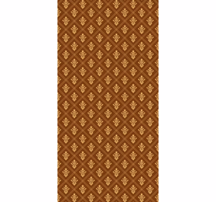 Cortina de rolo com produtode renda barroca - TenStickers