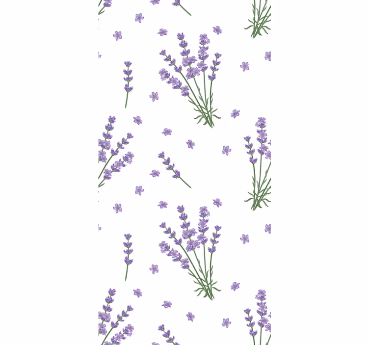 Flor de planta de lavanda provençal cego - TenStickers