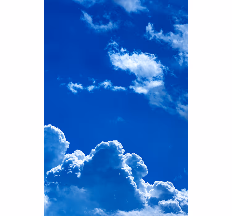 Estore de rolo de nuvens cena serena do céu - TenStickers