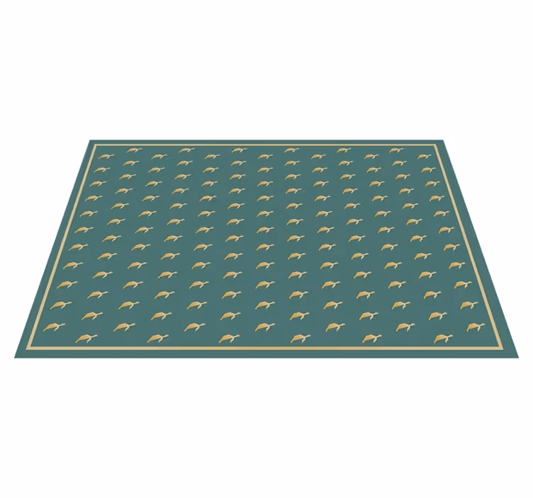 Individuais de mesa com nome e superfície elegante estampada - TenStickers