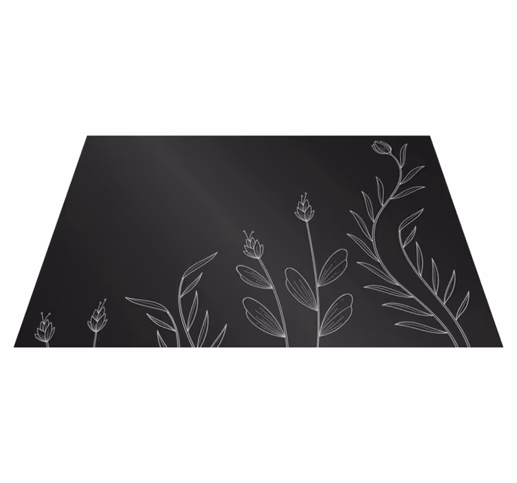 Fundo de trás com elegantes individuais de mesa - TenStickers