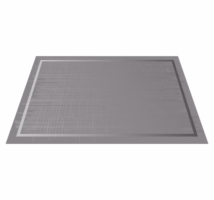 Individuais de mesa elegantes riscas cinza - TenStickers