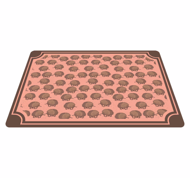Individuais de mesa originais com superfície de ouriço - TenStickers
