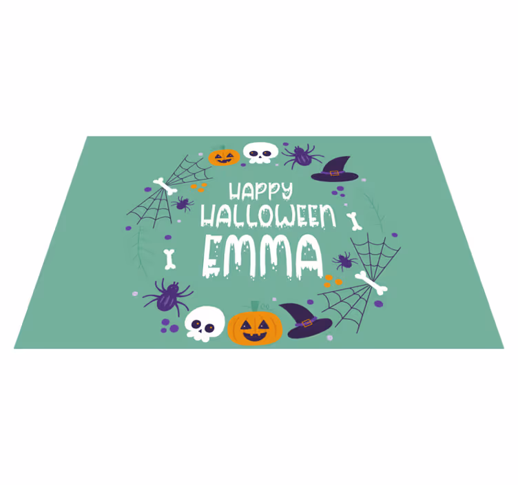 Individual de mesa halloween com design temático - TenStickers