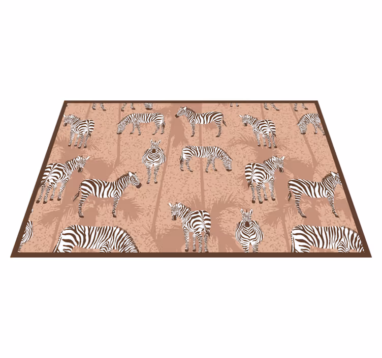 Individuais de mesa originais estilo zebra - TenStickers