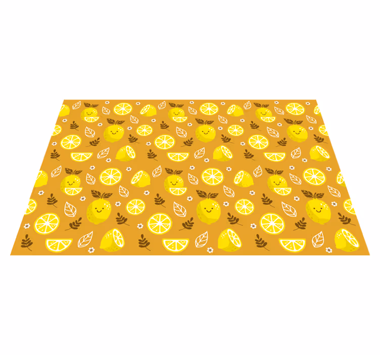 Individuais de mesa modernos com superfície de frutas - TenStickers