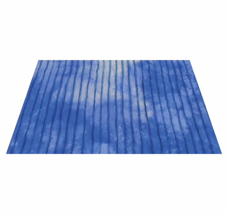 Individuais de mesa de texturas padrão listrado azul - TenStickers