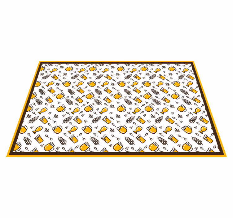 Individuais de mesa originais Ícones da cerveja artesanal - TenStickers