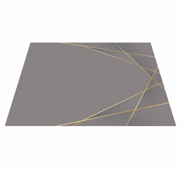 Individuais de mesa elegantes Formas geométricas em tons de cinza - TenStickers
