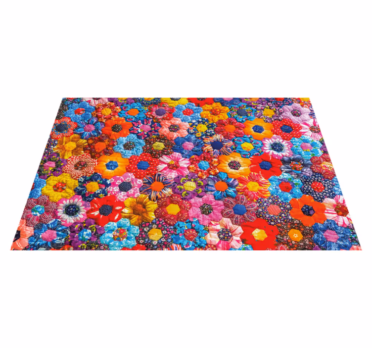 Individuais de mesa originais Canteiro de flores - TenStickers