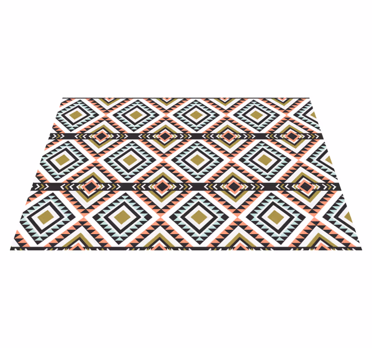 Individuais de mesa originais com superfície geométrica - TenStickers