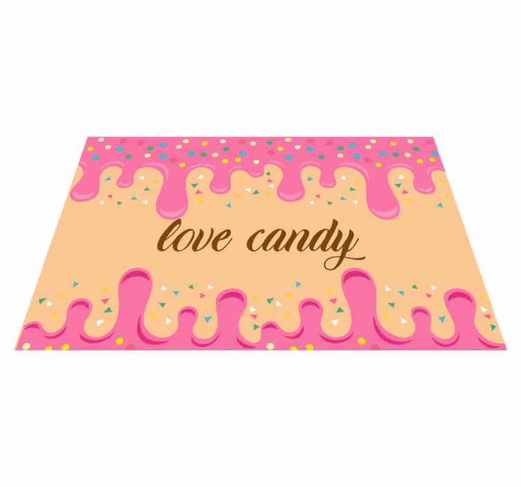 Individuais de mesa originais inspiração em doces - TenStickers