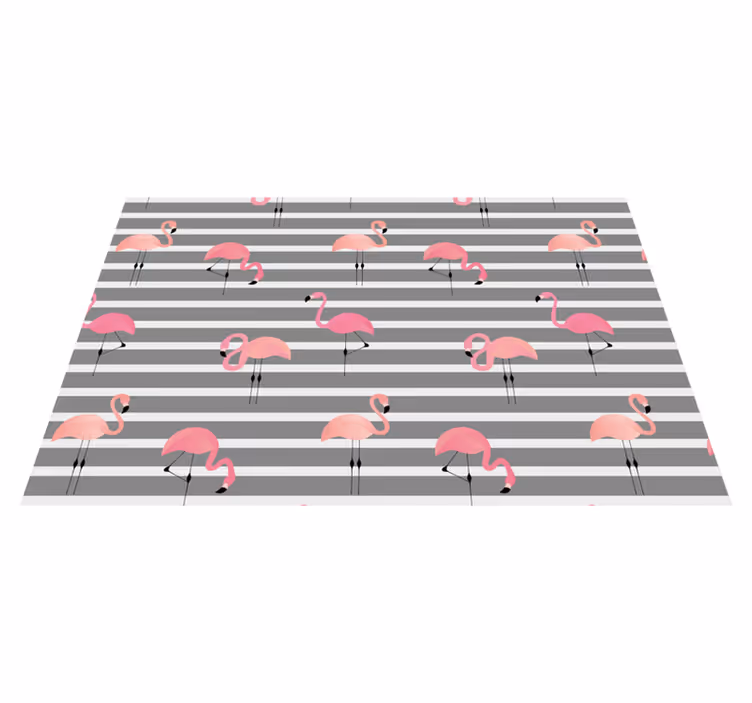 Individuais de mesa originais com estampa de flamingo - TenStickers