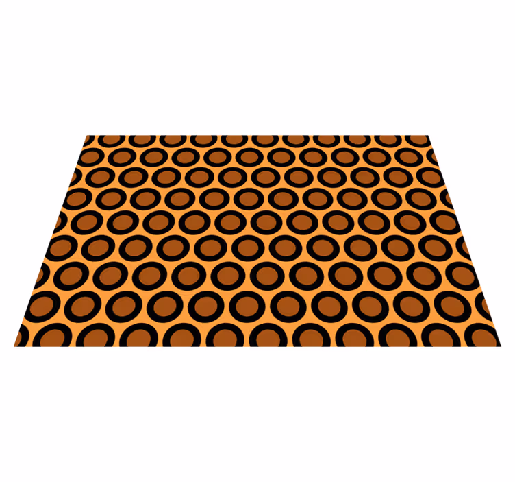 Individuais de mesa modernos com padrão circular - TenStickers