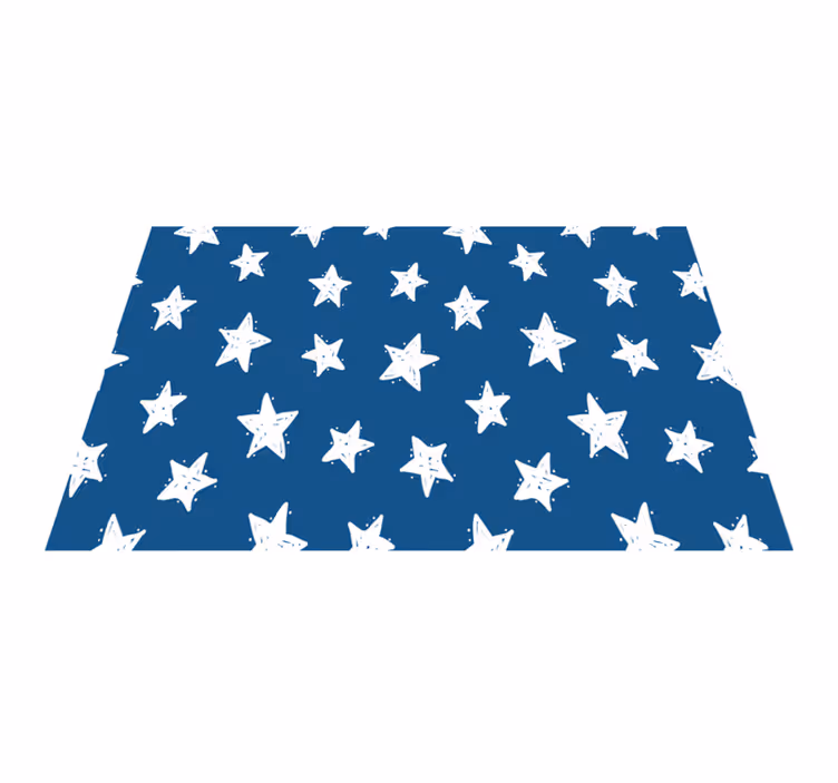 Individuais de mesa originais com fundo de estrelas - TenStickers