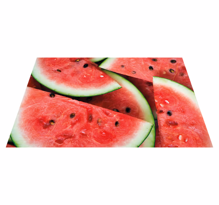 Individuais de mesa infantis com padrões de melancia - TenStickers